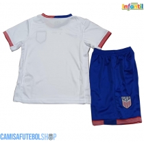 Camisa de time de futebol Estados Unidos Replicas 1º Equipamento Infantil Copa America 2024 Manga Curta (+ Calças curtas)